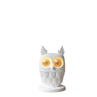Karman Ti Vedo table lamp in the shape of an owl with bright eyes Buy now on Shopdecor