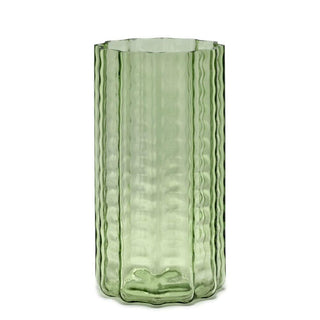 Serax Wave vase 02 green h. 28 cm. Buy now on Shopdecor